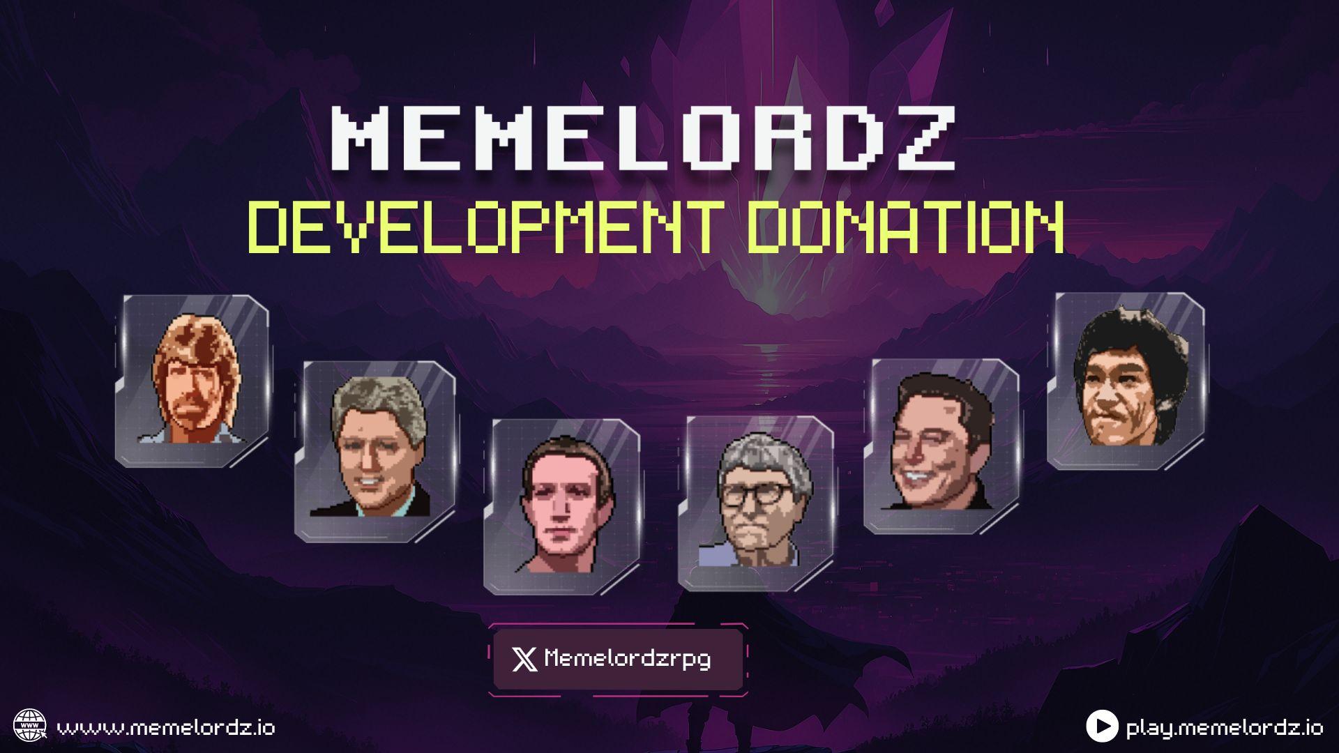 MemeLordz Development Donation